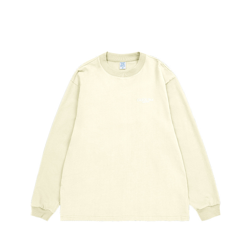 Cotton Brushed Long Sleeve T-Shirt 1008W22