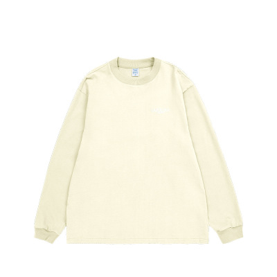 Cotton Brushed Long Sleeve T-Shirt 1008W22