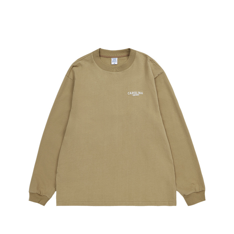 Cotton Brushed Long Sleeve T-Shirt 1008W22