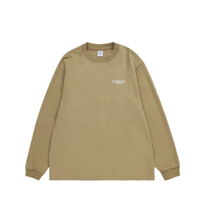 Cotton Brushed Long Sleeve T-Shirt 1008W22