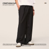 Drape wide-leg straight-leg pants 13119W22