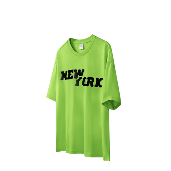 English printed T-shirt in contrasting colours 2571S23