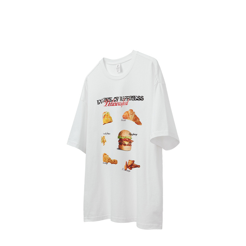 Fun food print T-shirt 2518S23