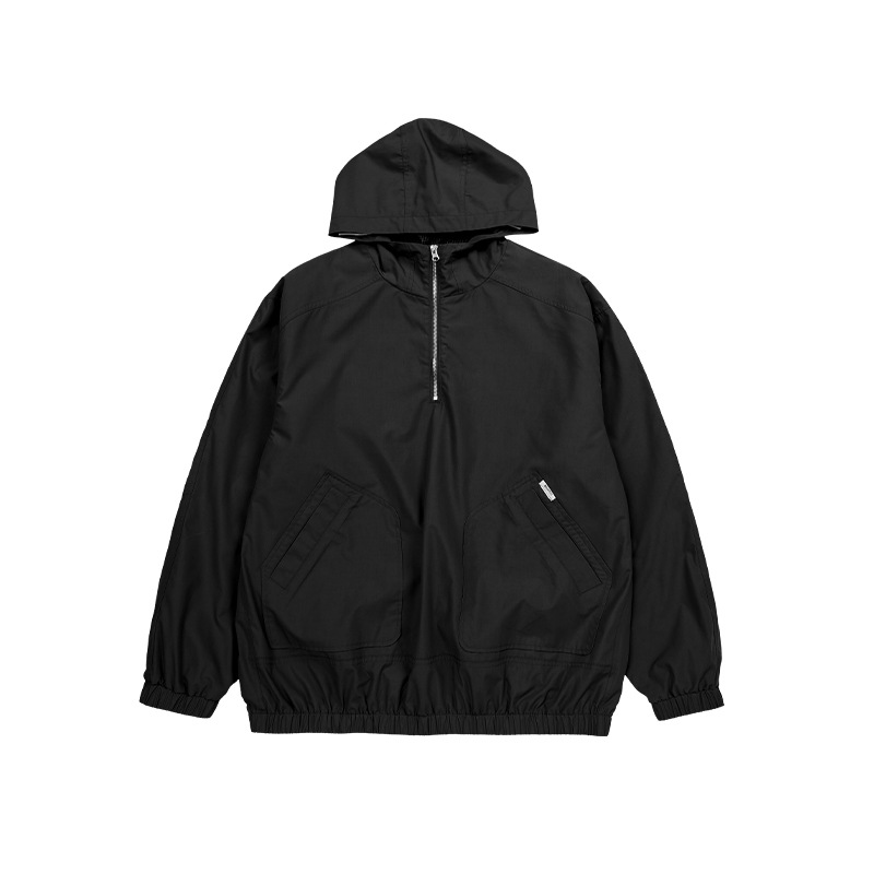 Half Zip Hooded Turtleneck Jacket 5130W22