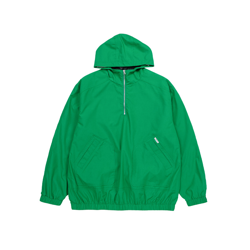 Half Zip Hooded Turtleneck Jacket 5130W22