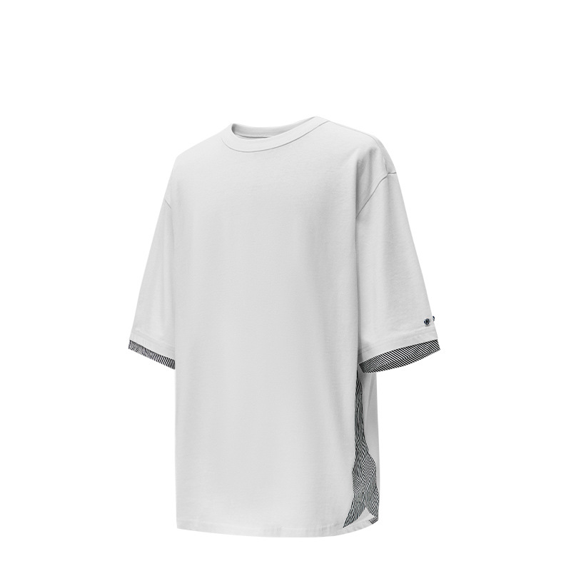 paneled bubble check T-shirt 2482S23