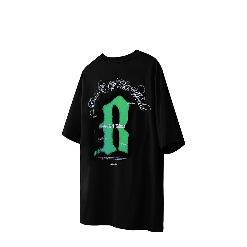 Phantom Contrast Gothic Lettering Short Sleeve 2459S23