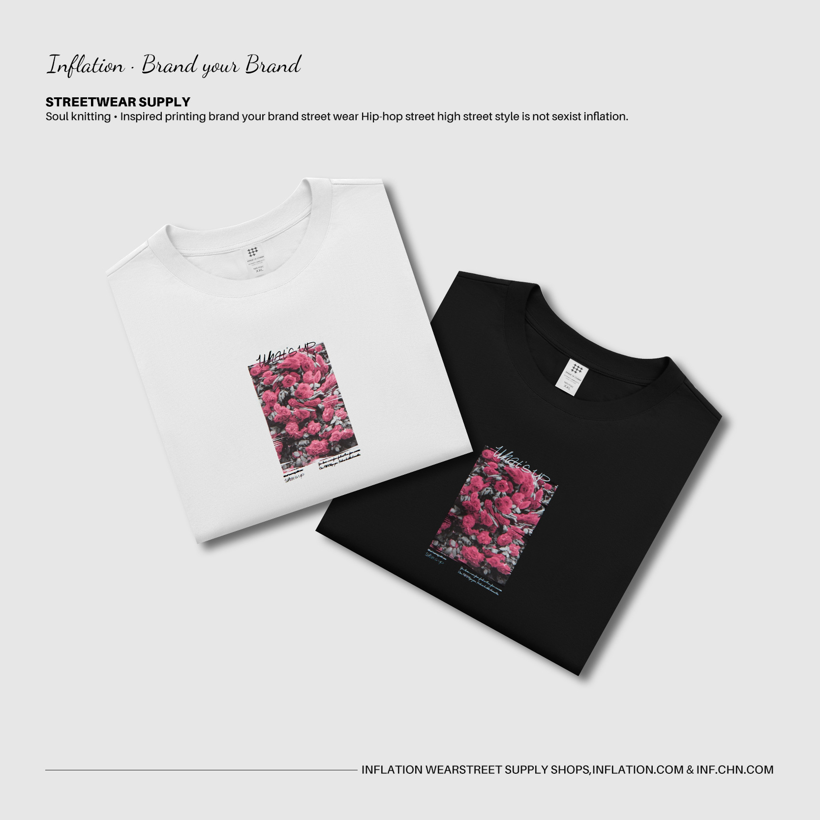 Rose floral print T-shirt 2530S23