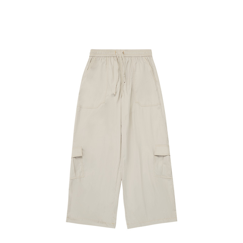Street slacks with loose drawstring 12155S23
