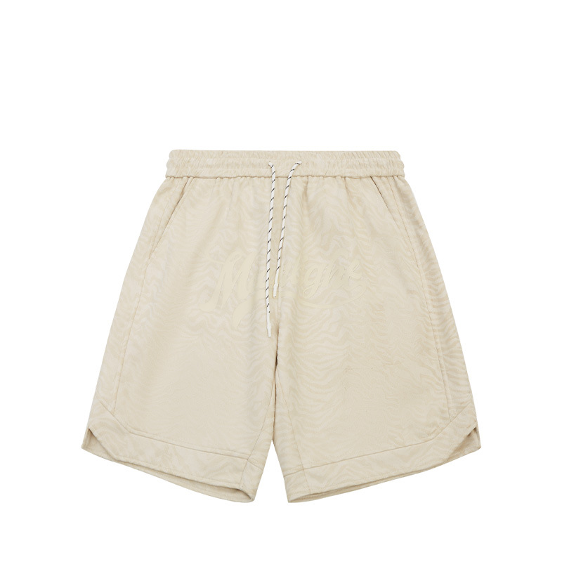 zebra print baggy shorts 12162S23