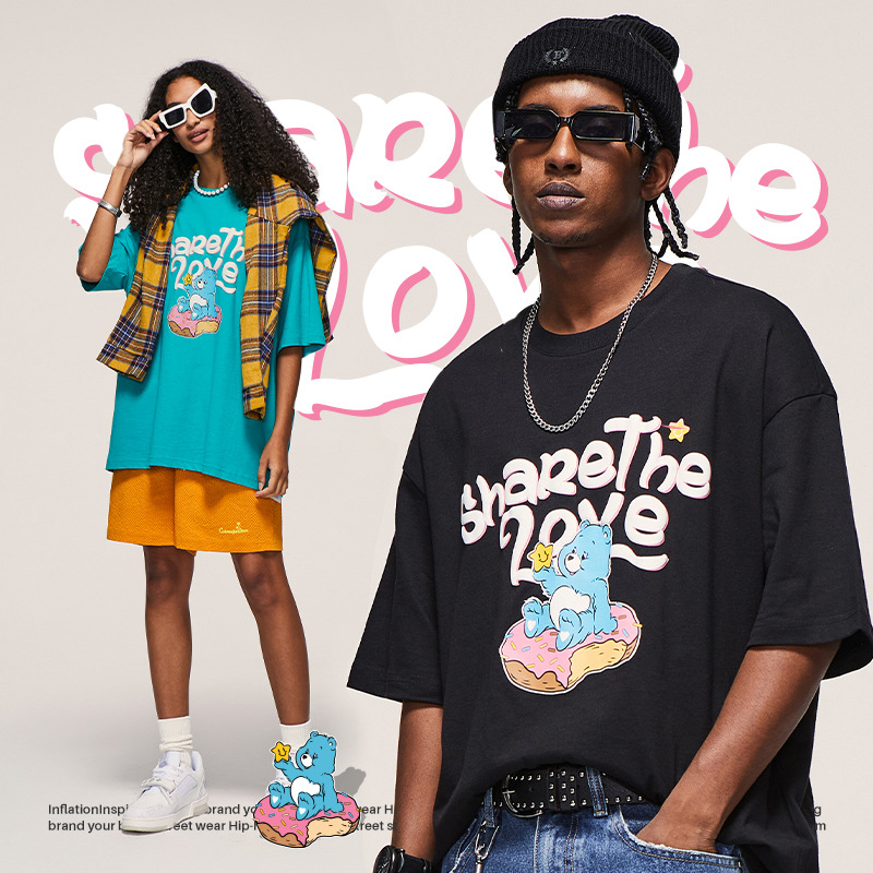 Bear foam lettering T-shirt 2553S23