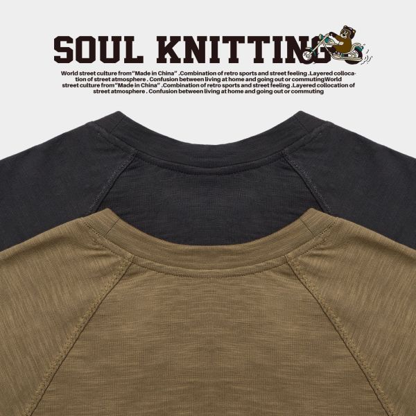 biker print T-shirt 2489S23