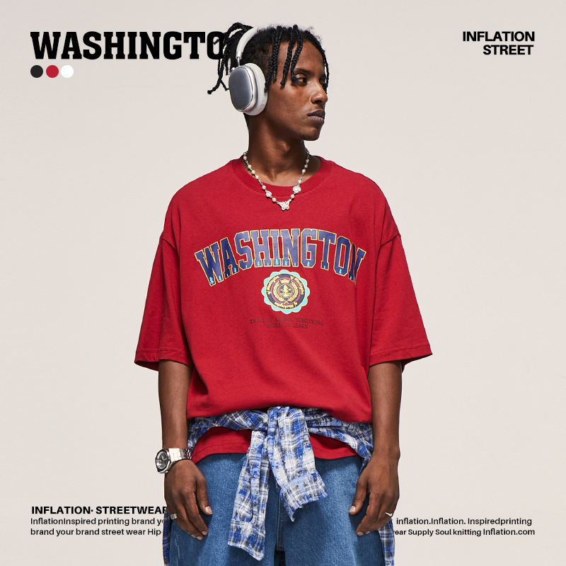 Bronzing preppy icon T-shirt 2418S23