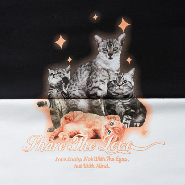 Catman Fun Print T-Shirt 2558S23