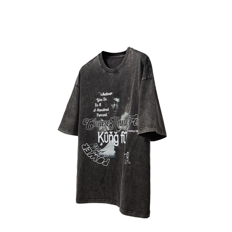 Chinese Kung Fu Bruce Lee T-shirt 2497S23