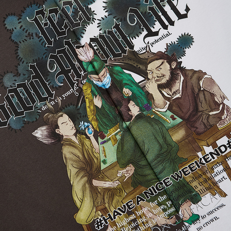 Chinoiserie Gothic T-shirt 2502S23