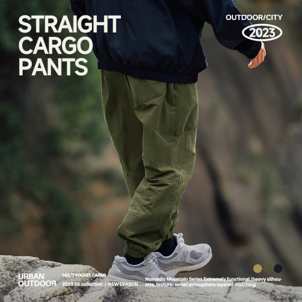elasticated cargo trousers 12213S23