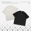 Gradient Gothic Letter Print T-Shirt 2596S23