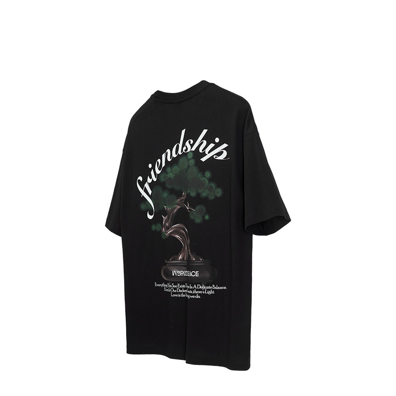 Hemp Cotton Welcome Pine T-Shirt 2424S23