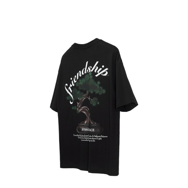 Hemp Cotton Welcome Pine T-Shirt 2424S23