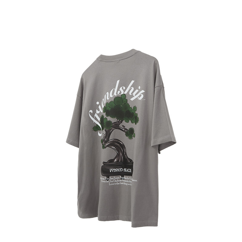 Hemp Cotton Welcome Pine T-Shirt 2424S23