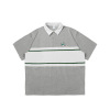 Lapel striped POLO short sleeves 2479S23