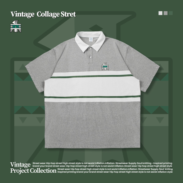 Lapel striped POLO short sleeves 2479S23