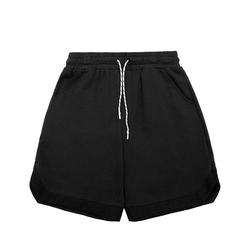 paneled slit shorts 12125S23