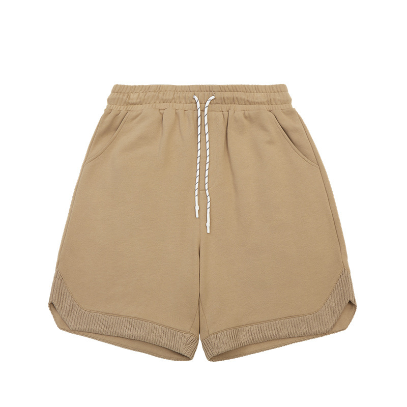 paneled slit shorts 12125S23