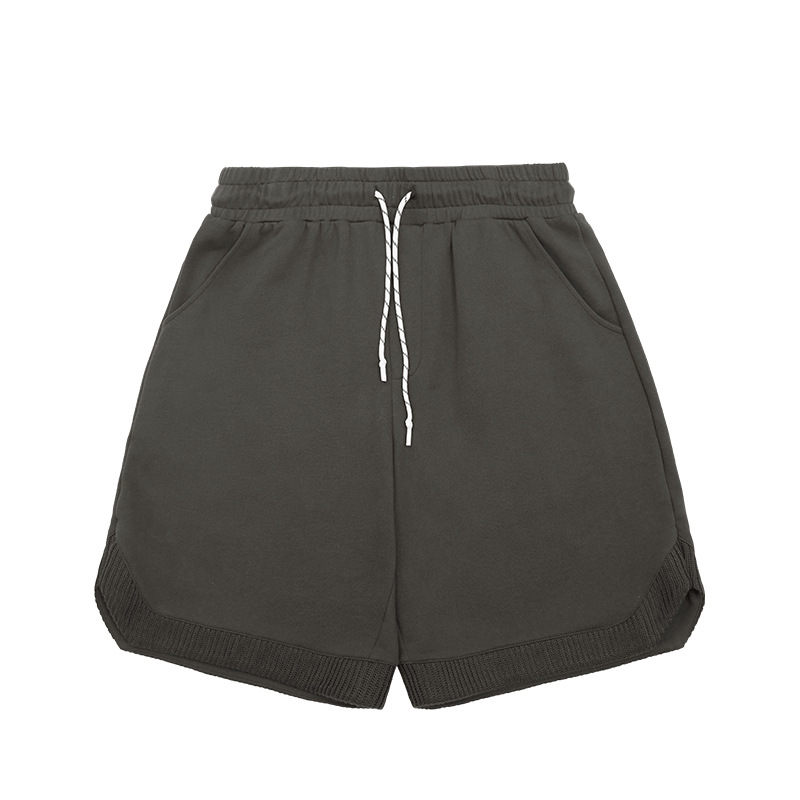 paneled slit shorts 12125S23