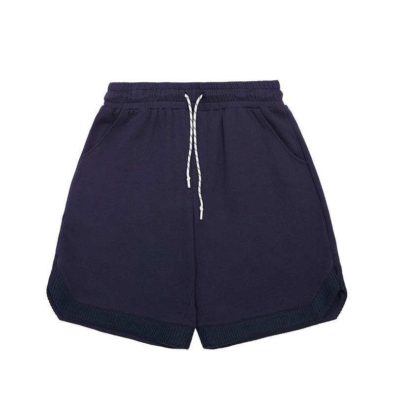 paneled slit shorts 12125S23