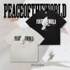 Peace dove lettering T-shirt 2623S23