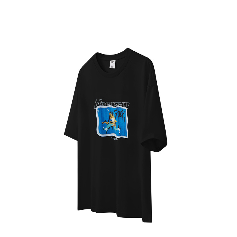 Psychedelic guitarist print T-shirt 2521S23