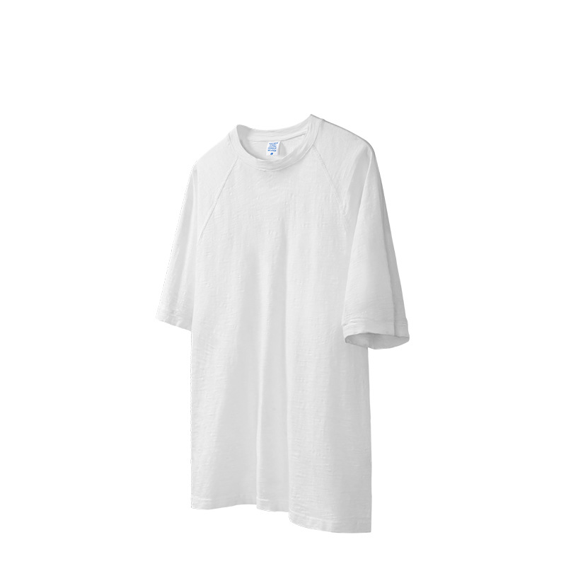 Raglan Sleeve Slub Cotton T-Shirt 2461S23