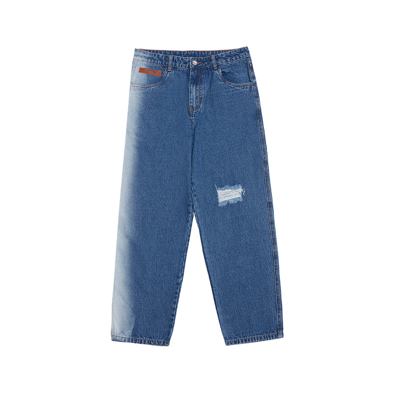 Ripped Pocket Denim Trousers 13025W21
