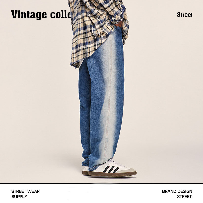 Ripped Pocket Denim Trousers 13025W21