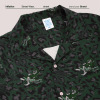 Seersucker Leopard Cuban Collar Shirt 9052S23