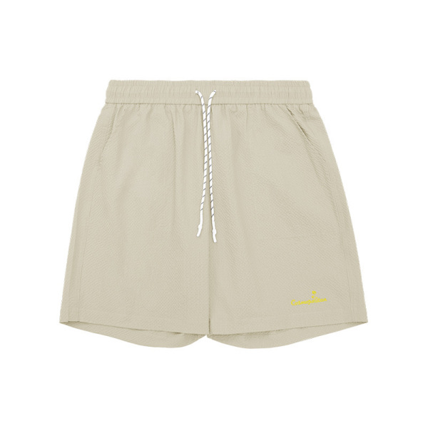 Seersucker Plaid Beach Shorts 12148S23