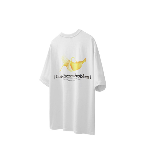 Spoof Banana Print T-Shirt 2405S23