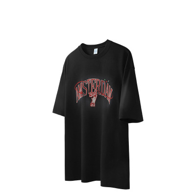 Spray-painted American lettering T-shirt 2597S23