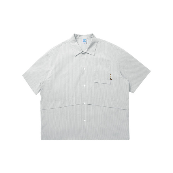 Solid Color Casual Short Sleeve Shirt 9051S23
