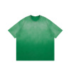Street Gradient Solid Color Washed Old T-Shirt 2457S23