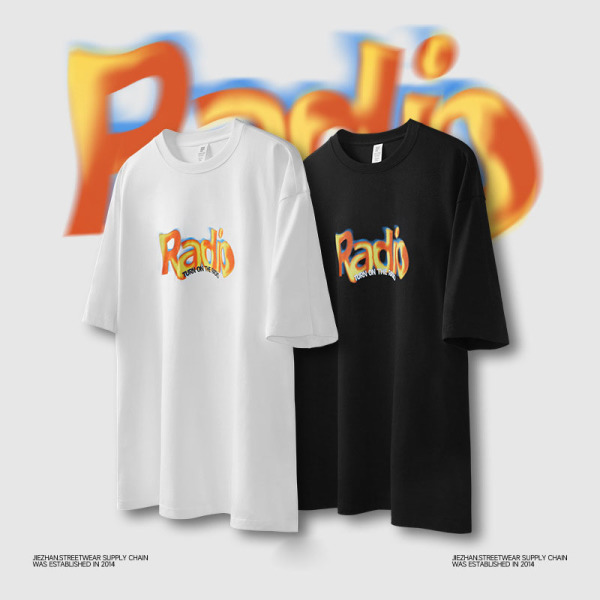 Symphony letter print T-shirt 2546S23