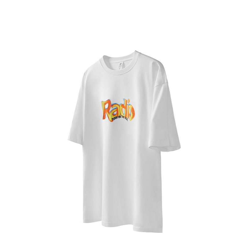 Symphony letter print T-shirt 2546S23