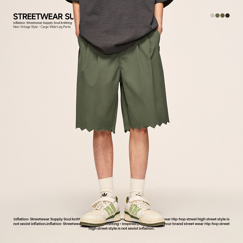 Zigzag Cargo Shorts 12149S23