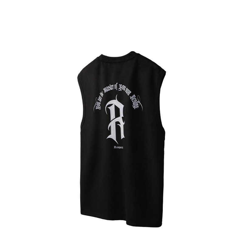 men's trendy loose sleeveless top 3