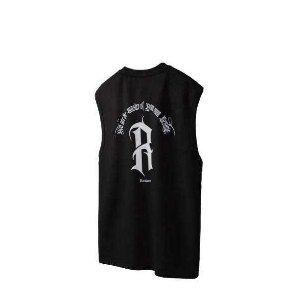 men's trendy loose sleeveless top 3