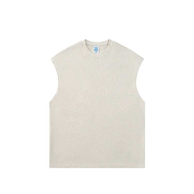 street style loose sleeveless vest 2