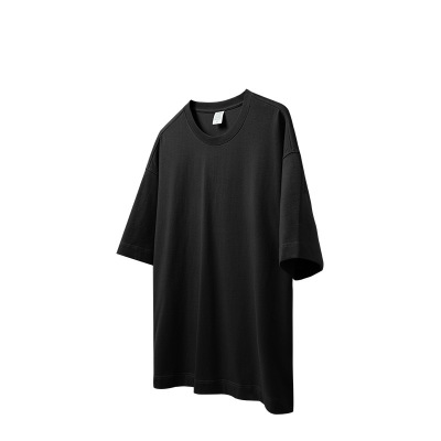 Summer Combed Cotton Earth Color Loose Short Sleeves 17