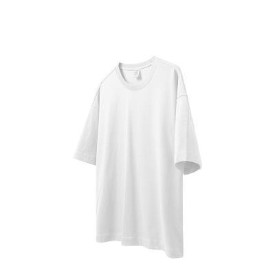 Summer Combed Cotton Earth Color Loose Short Sleeves 17